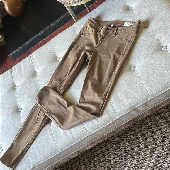 Rag & Bone Brown Suede Legging Pant Size 27